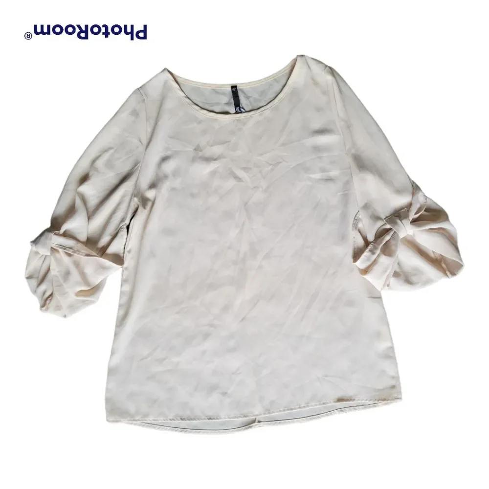 LOVE CULTURE Cream Colored Blouse - M